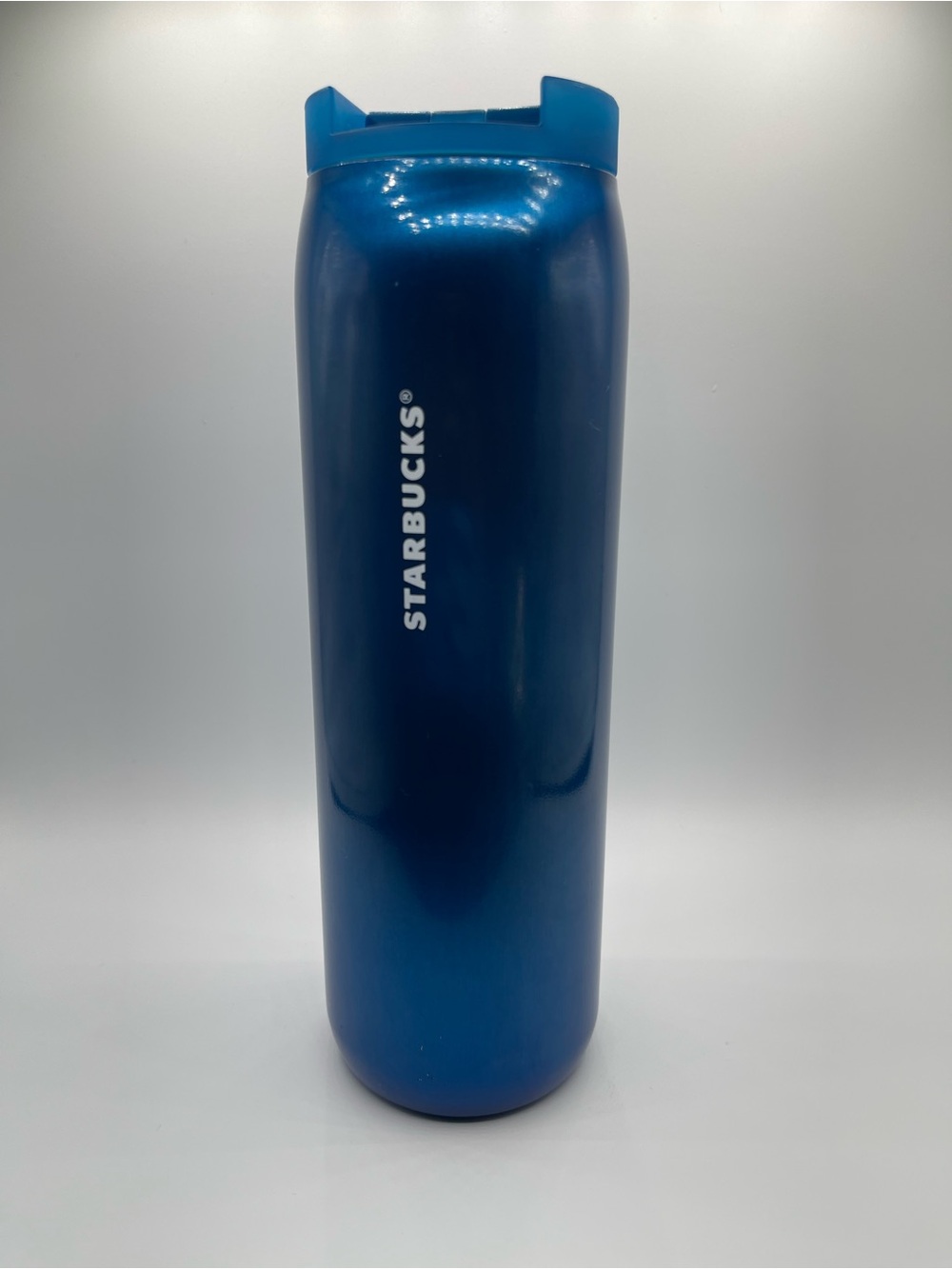 Starbucks Metallic Blue Vacuum Insulated Tumbler